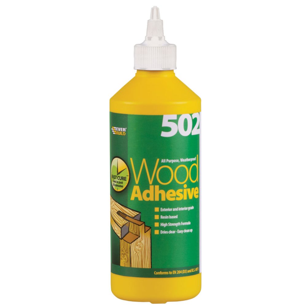 EVERBUILD 502 Weatherproof Wood Adhesive (500ml)