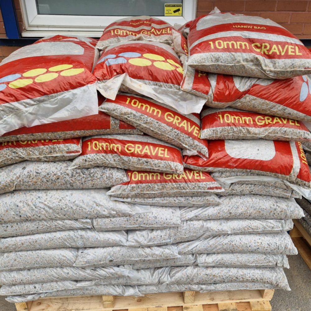 10mm pea gravel 25kg bag